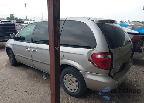 2001 Chrysler Voyager Lx z USA, uszkodzony, nr VIN 1C4GJ45G51B107169